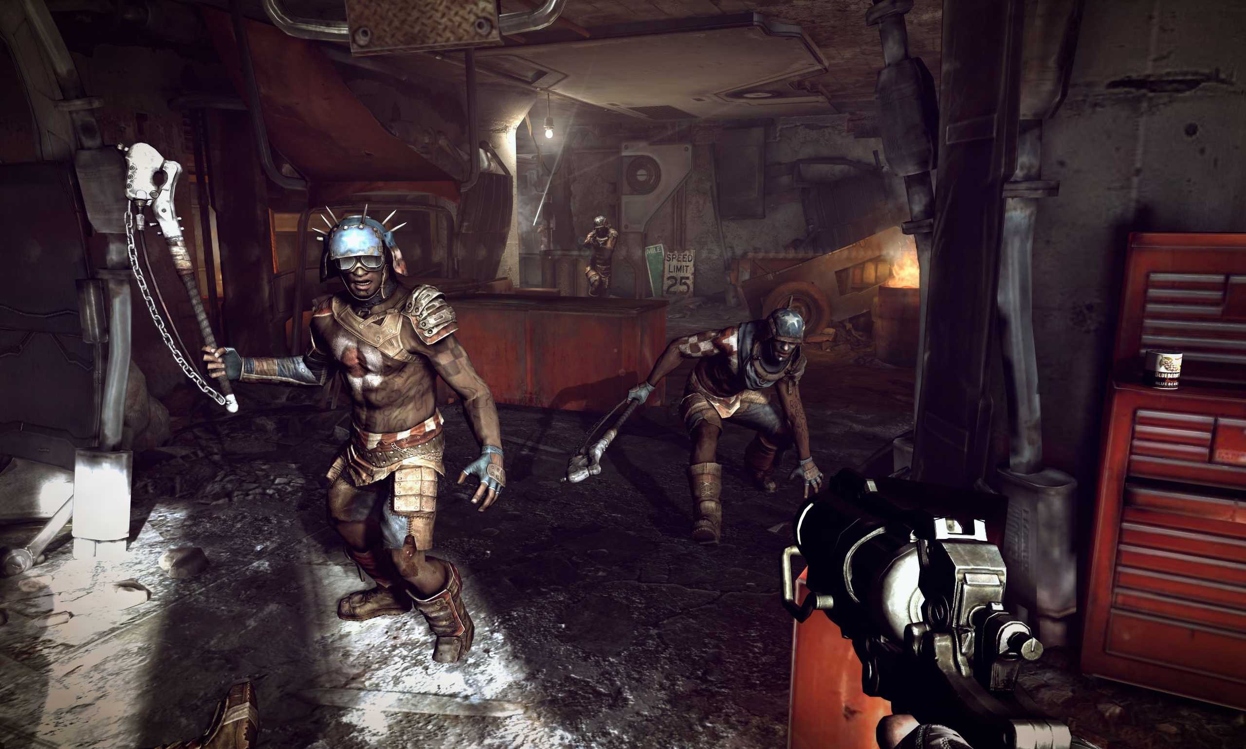 Screenshot from the game Rage.