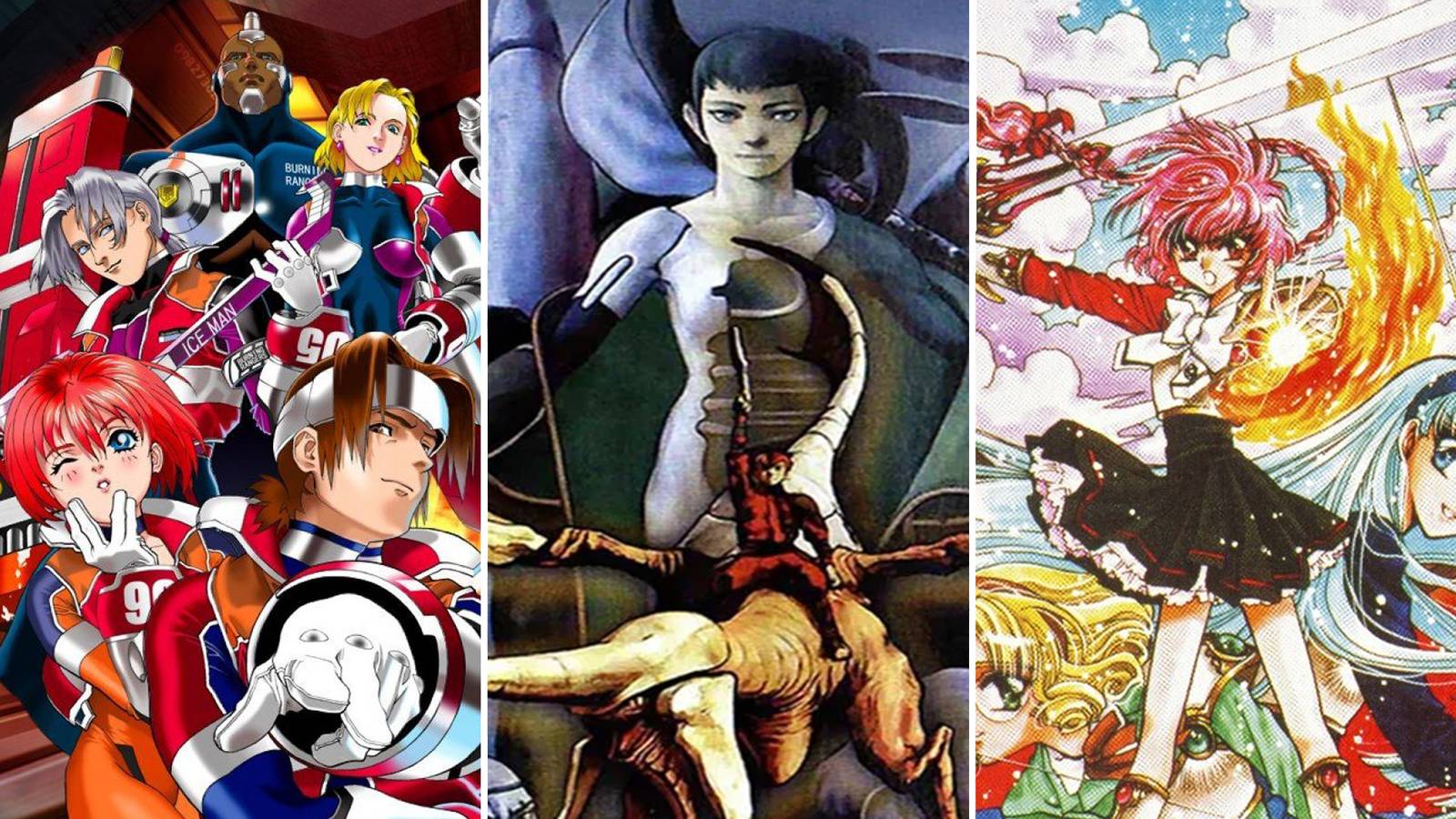 A combination of rare Sega Saturn games