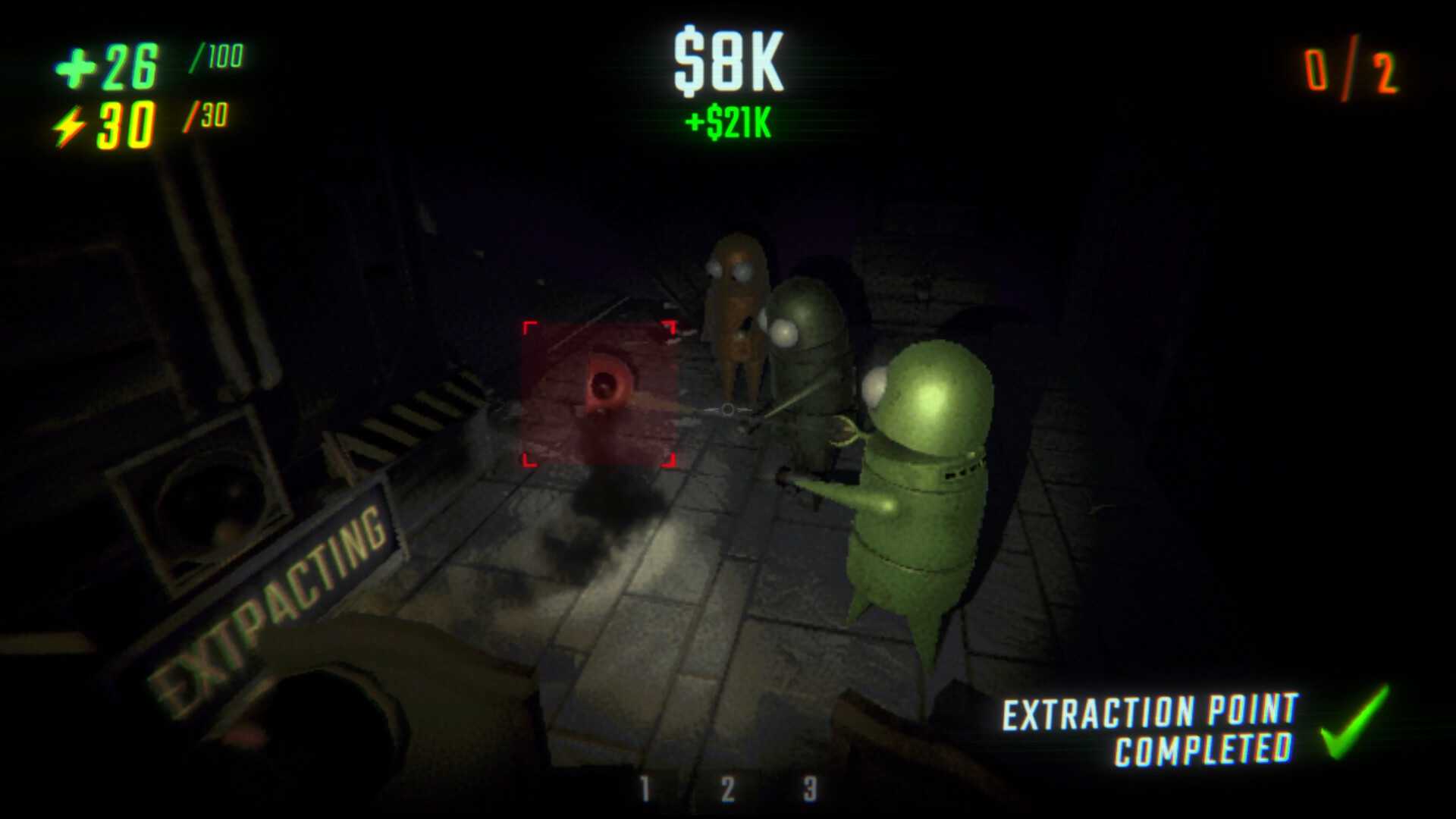 REPO with the squad extracting