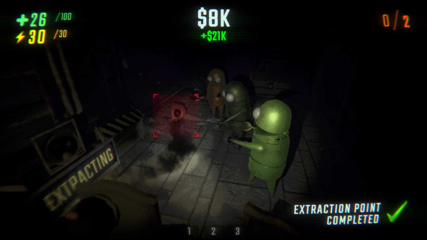 REPO with the squad extracting