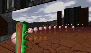A screenshot from Rise of the Triad: Ludicrous Edition.