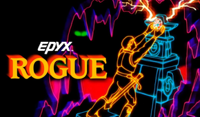 Cover art for the Epyx version of Rogue