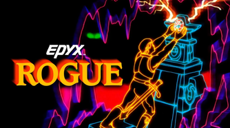 Cover art for the Epyx version of Rogue