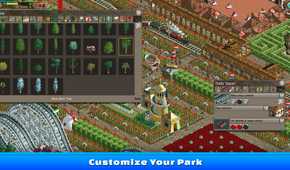 rollercoaster tycoon fields of flowers