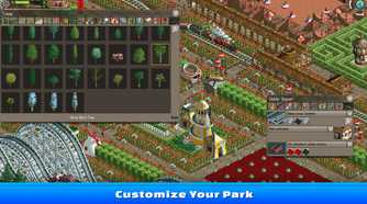 rollercoaster tycoon fields of flowers