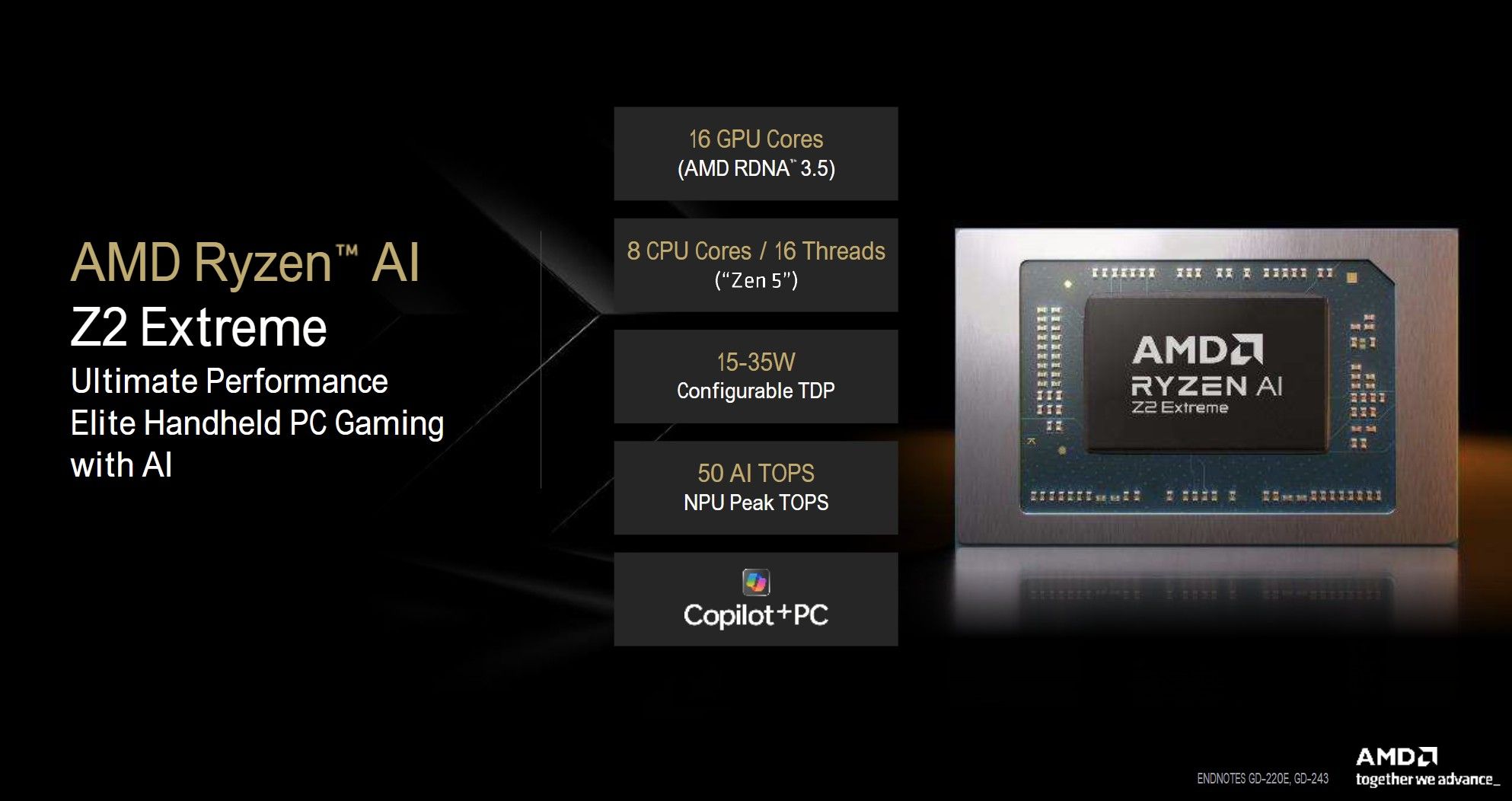 AMD's barely released the Ryzen Z2 Extreme, but it already has