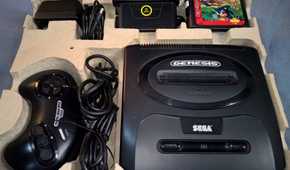 A Sega Genesis unboxed.