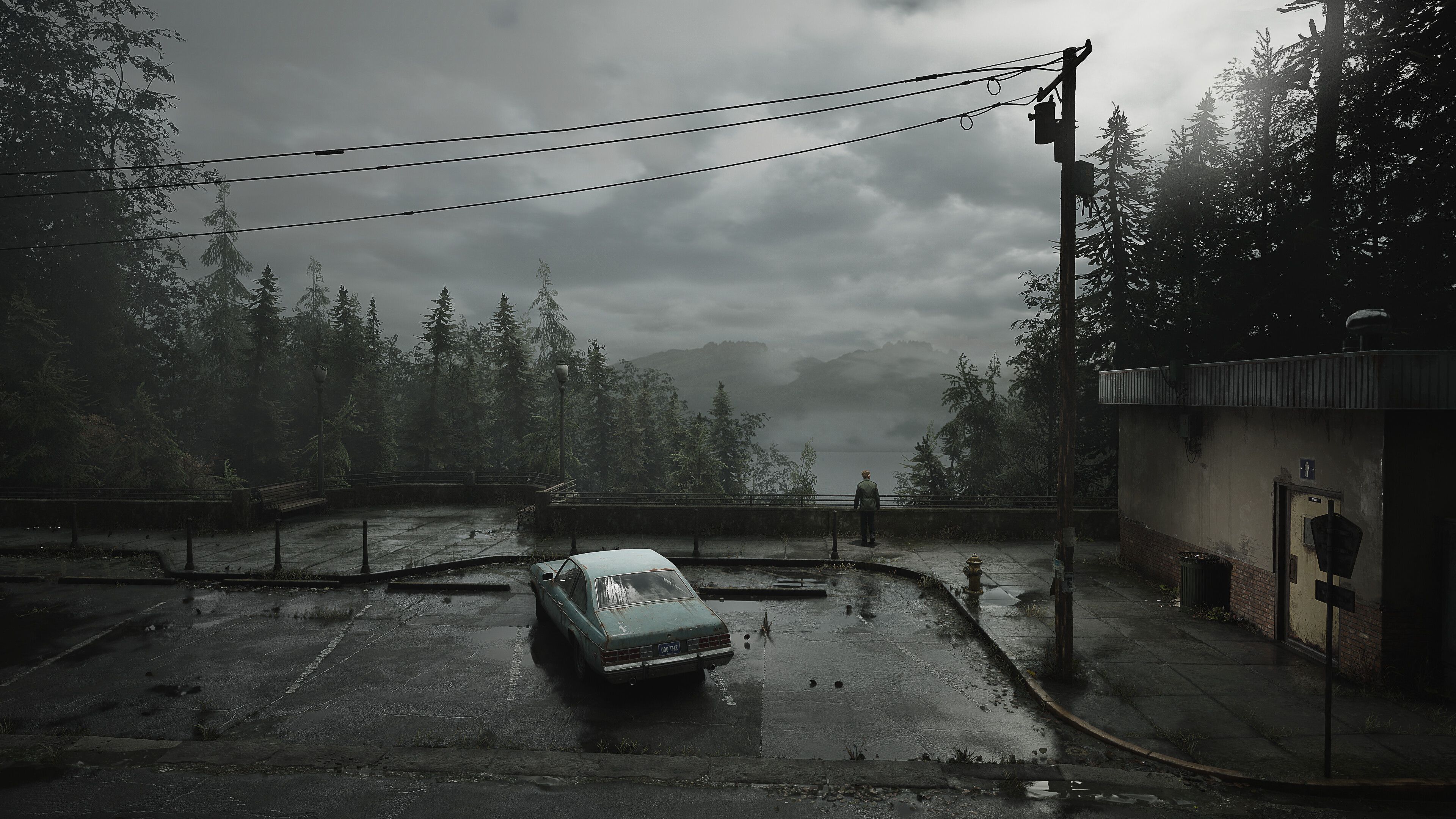 The opening of the Silent Hill 2 remake.