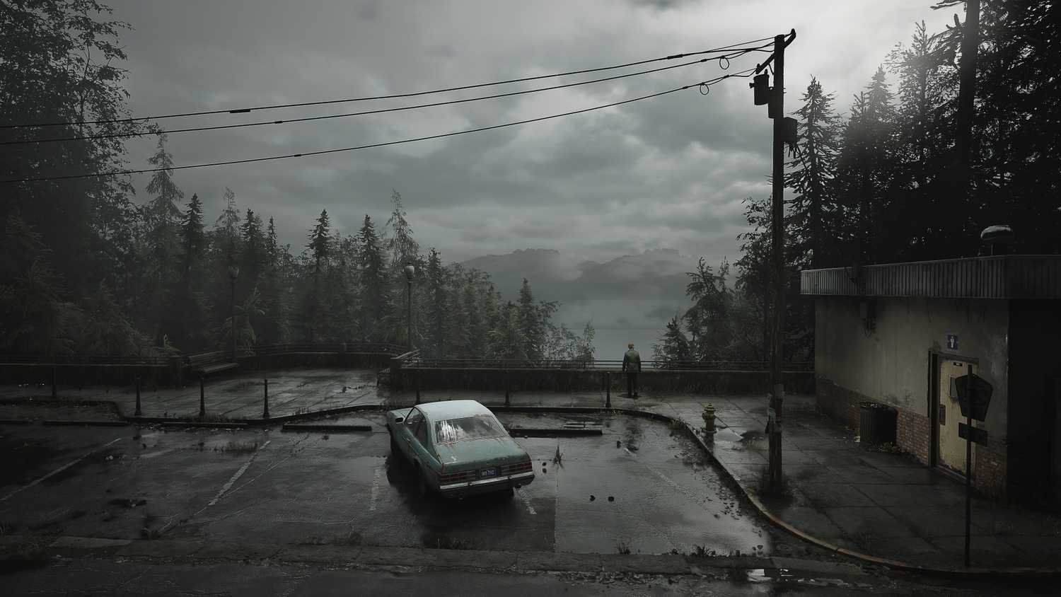 The opening of the Silent Hill 2 remake.