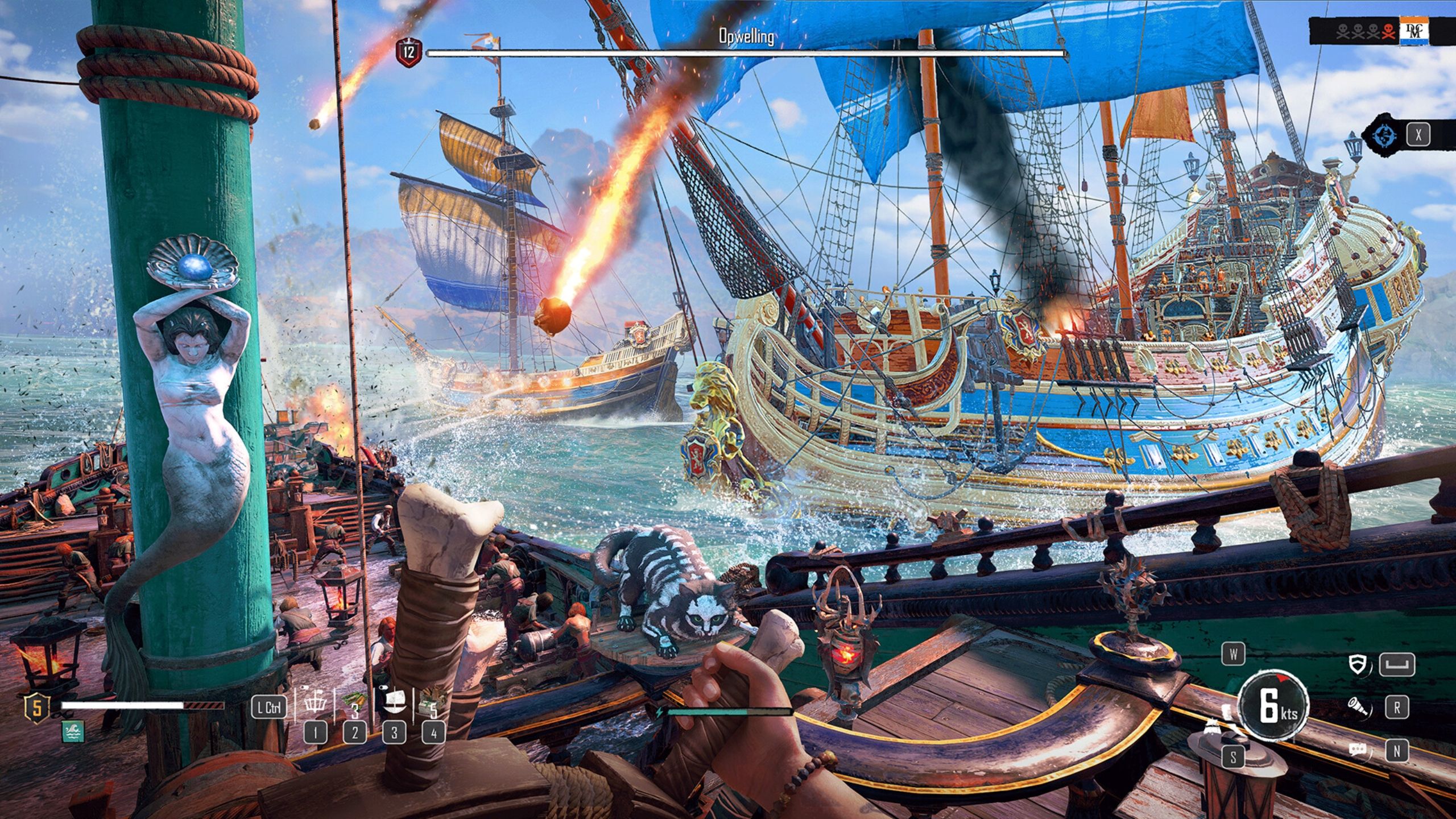 Screenshot from the game Skull and Bones.