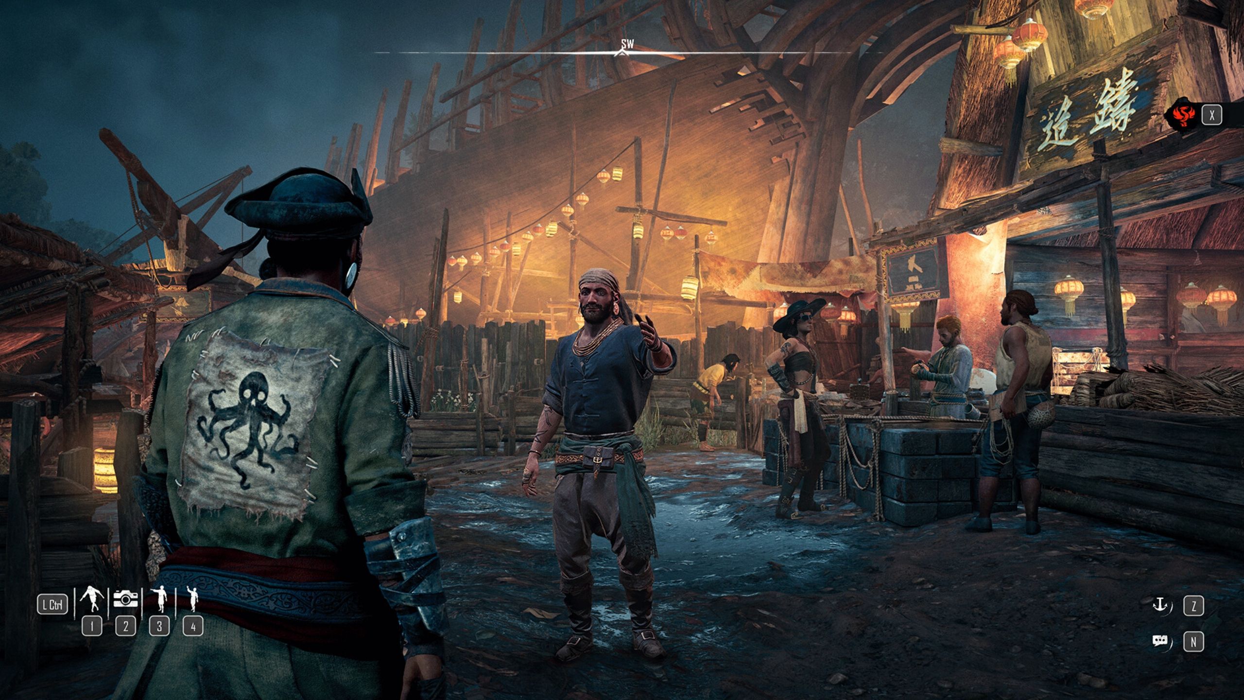 Screenshot from the game Skull and Bones.