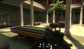 A screenshot from the game Soldier of Fortune Payback.