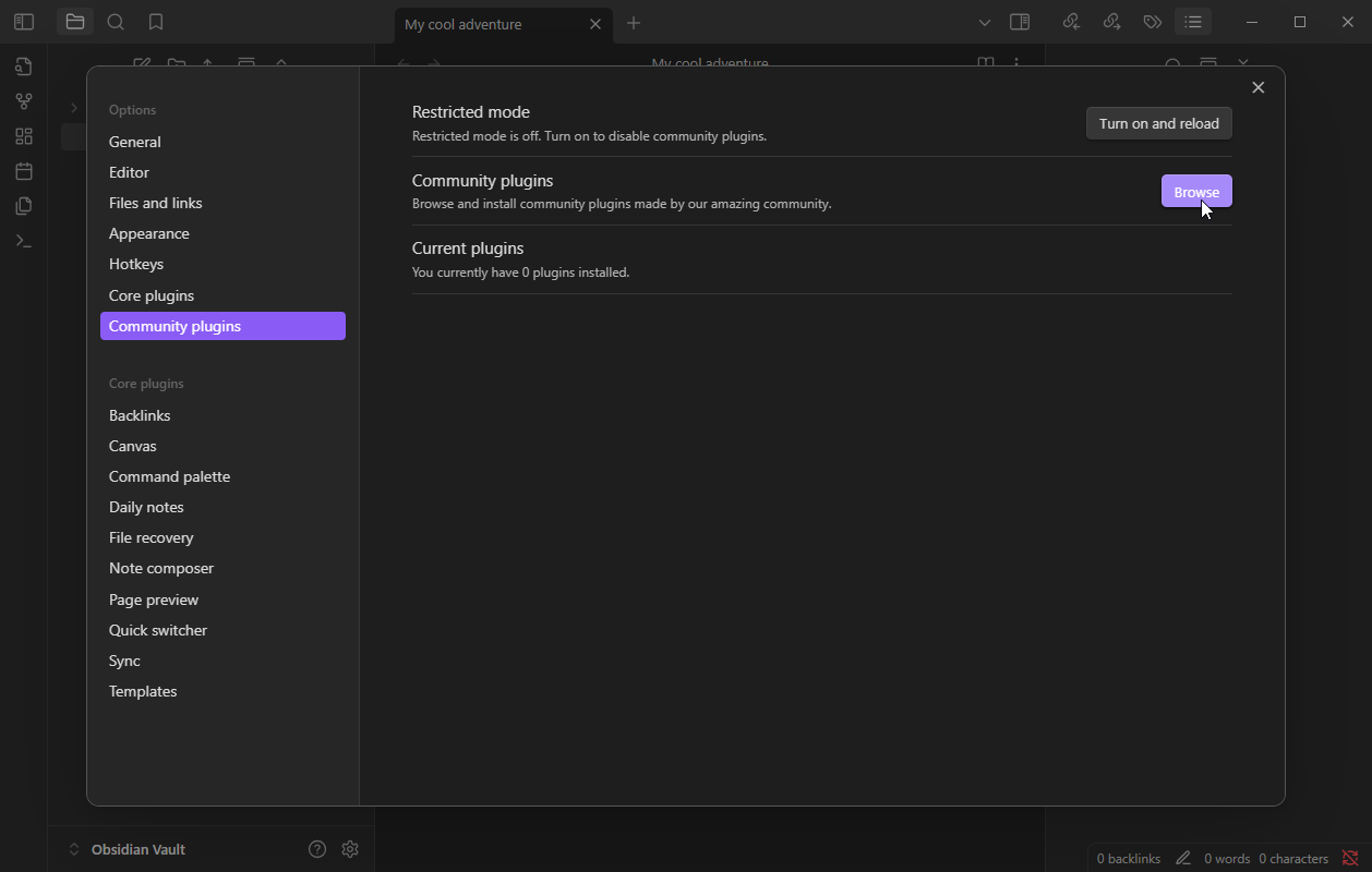I can't believe it, but this Obsidian plugin is fantastic for playing D ...