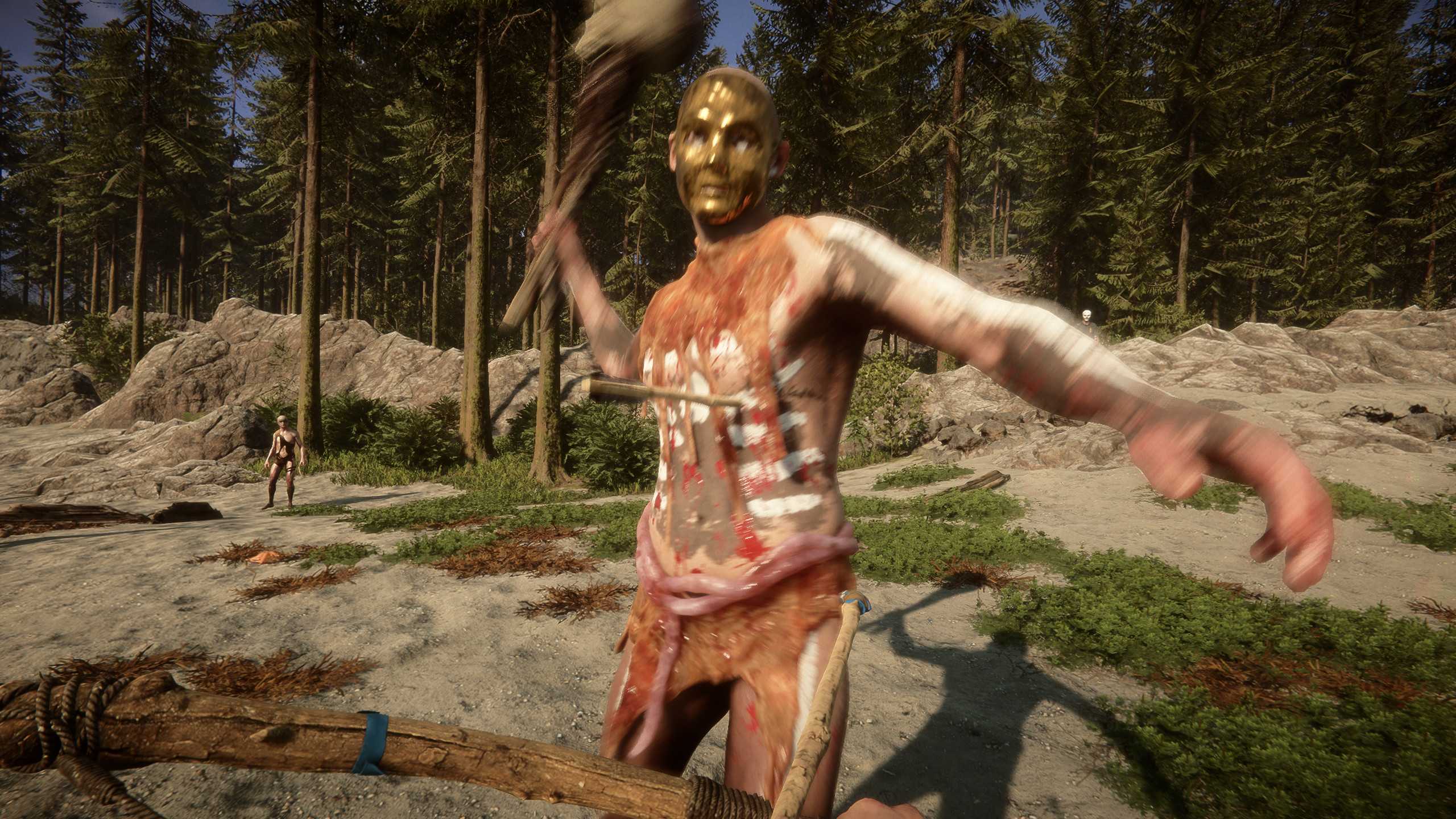 A screenshot from Sons of the Forest.