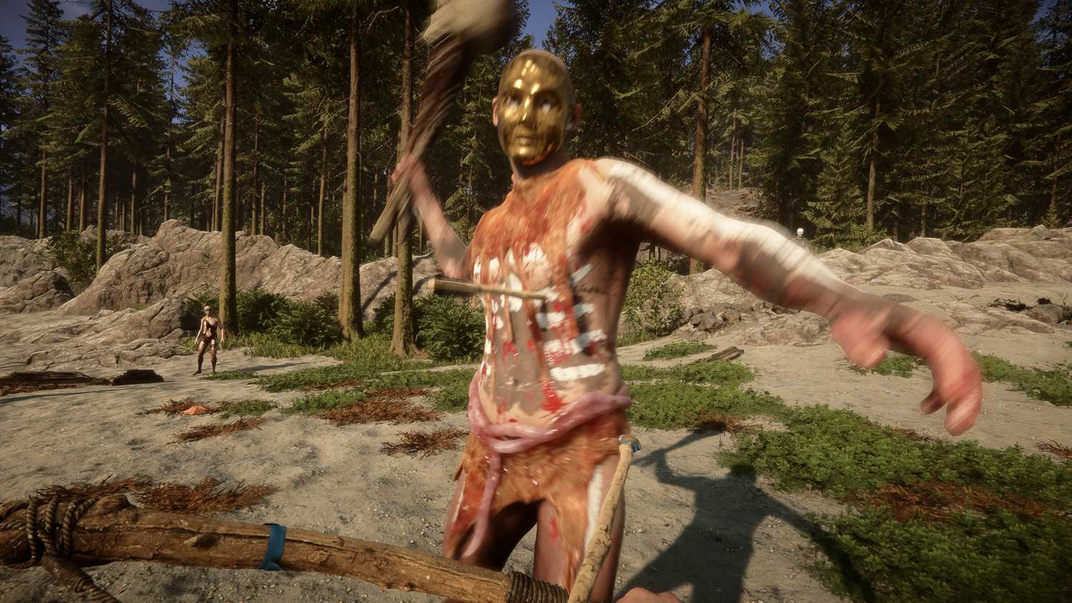 A screenshot from Sons of the Forest.