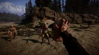 A screenshot from Sons of the Forest.
