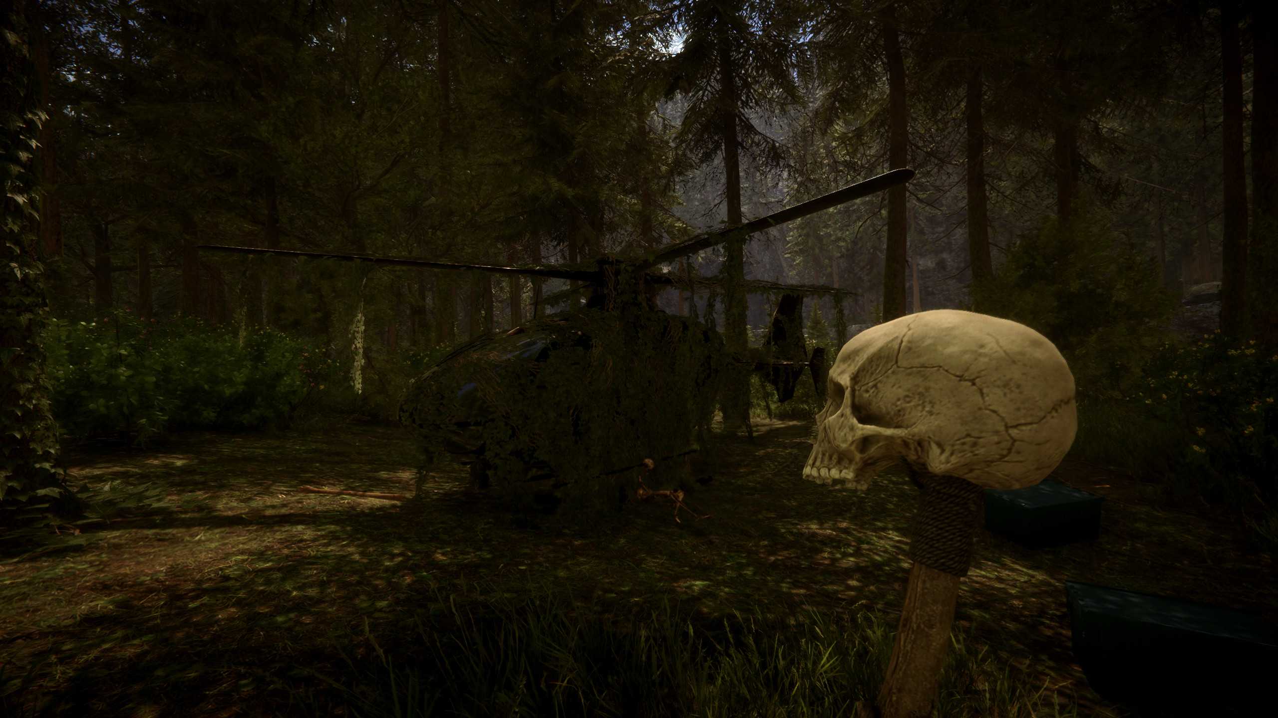 A screenshot from Sons of the Forest.