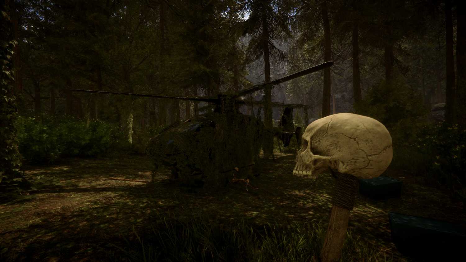 A screenshot from Sons of the Forest.