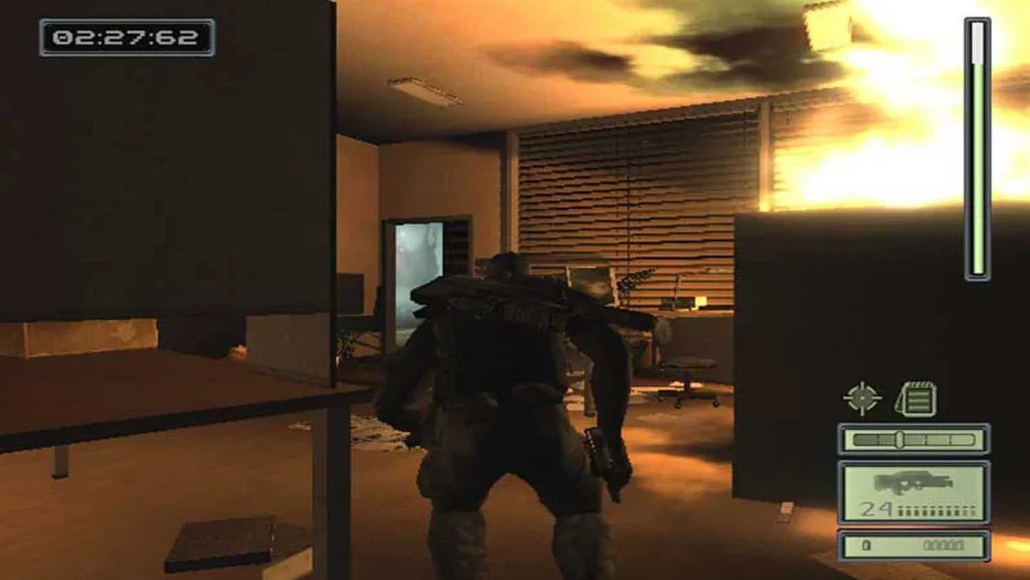 A screenshot of gameplay from Splinter Cell