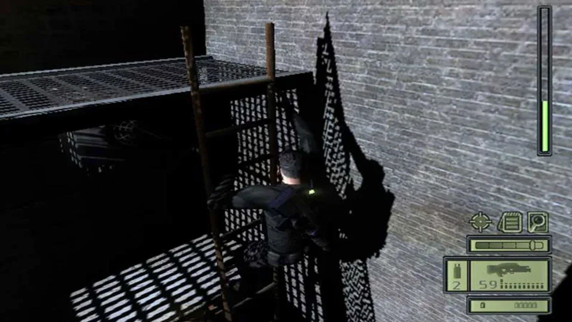 A screenshot of gameplay from Splinter Cell