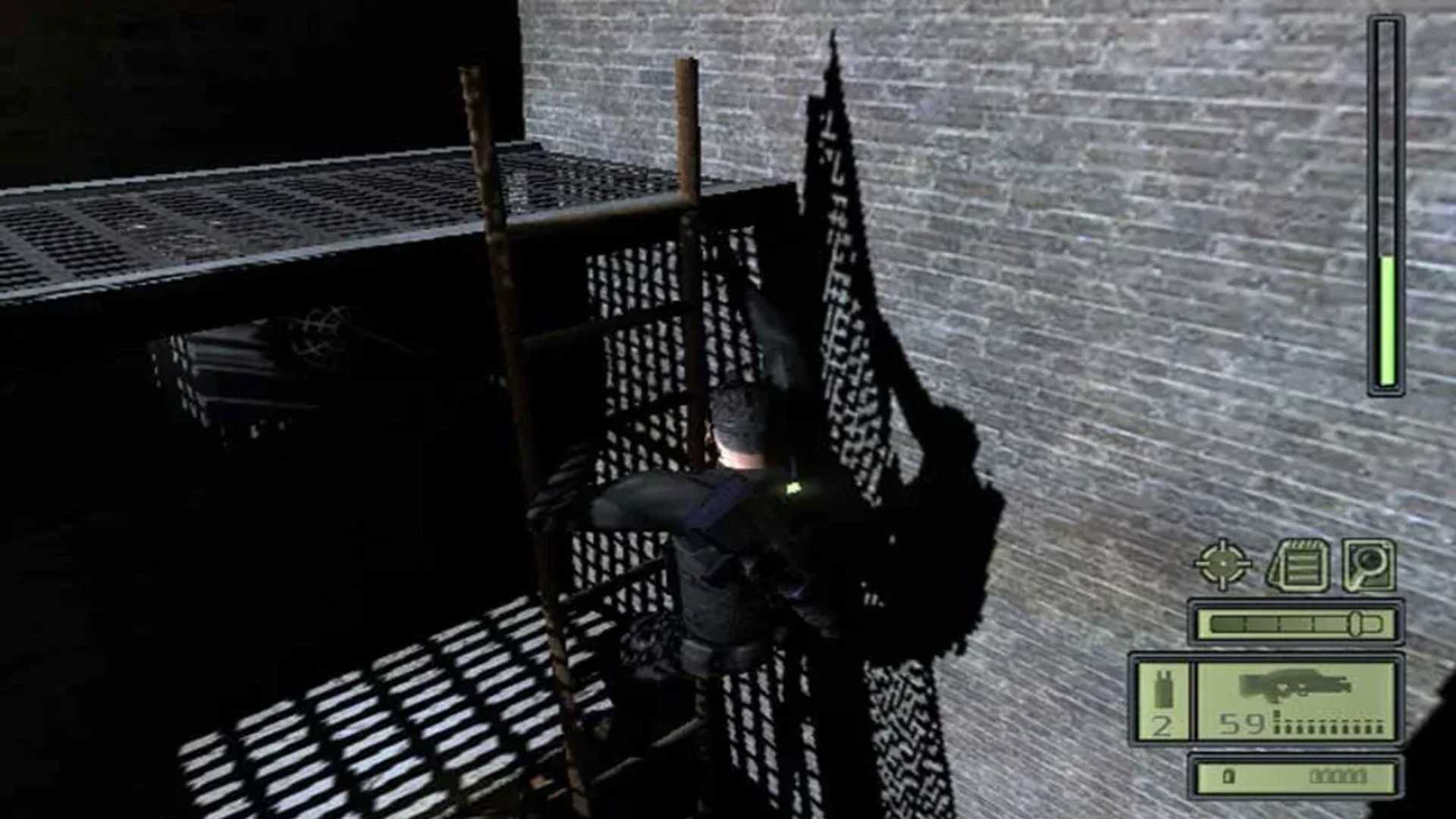 A screenshot of gameplay from Splinter Cell