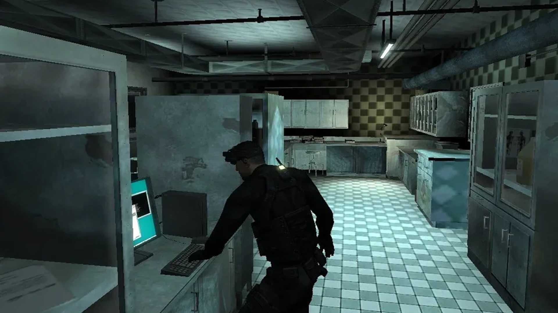 A screenshot of gameplay from Splinter Cell