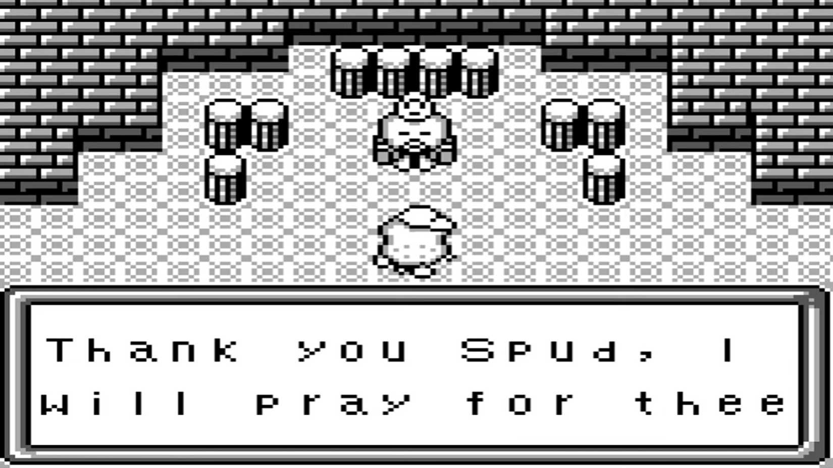 A screenshot of gameplay from Spud's Adventure