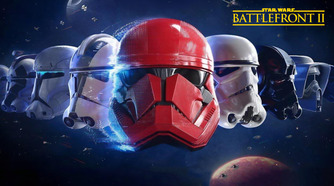 Star Wars Battlefront 2 - Press Image 1Storm Trooper helmets with space in the background