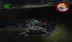 A screenshot of gameplay from Star Wars Rogue Squadron