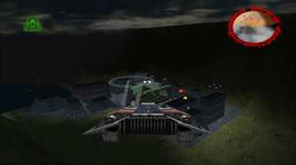 A screenshot of gameplay from Star Wars Rogue Squadron