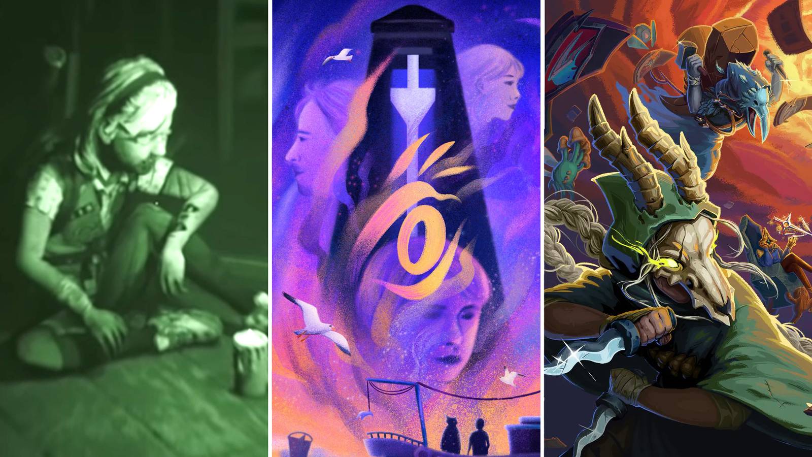 A combination of indie games on Steam
