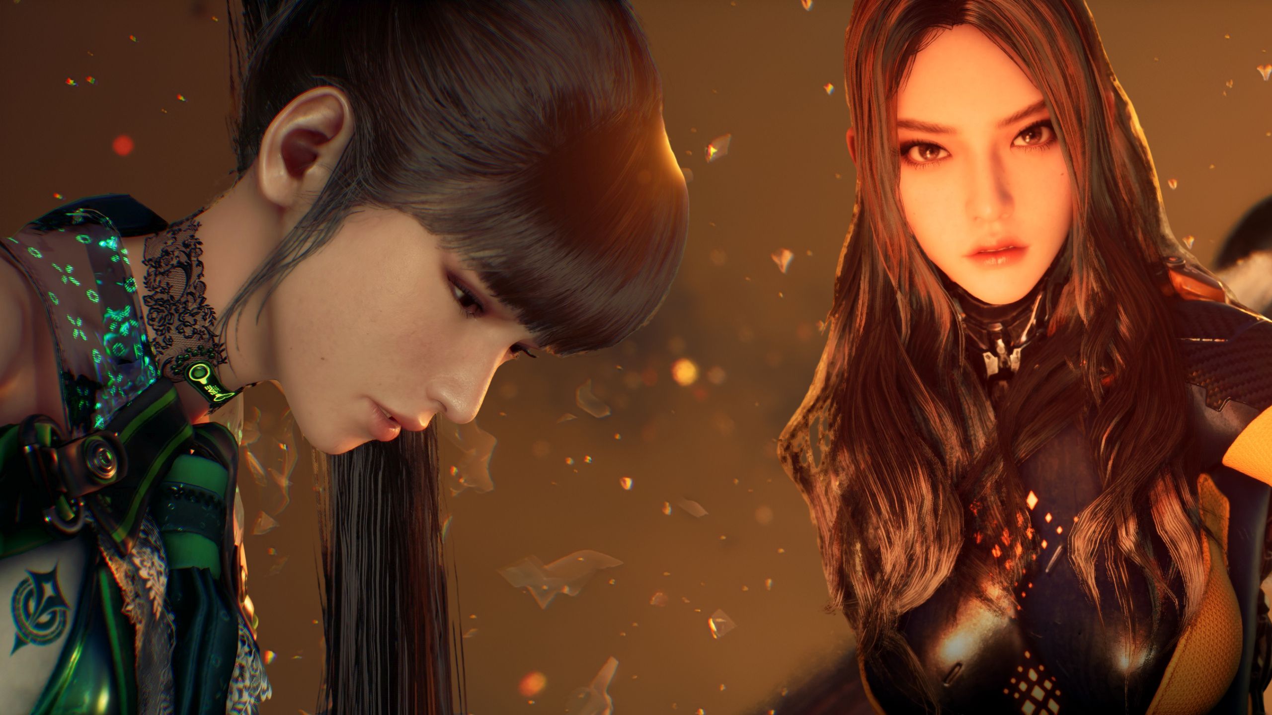 Eve and Tachy from Stellar Blade.