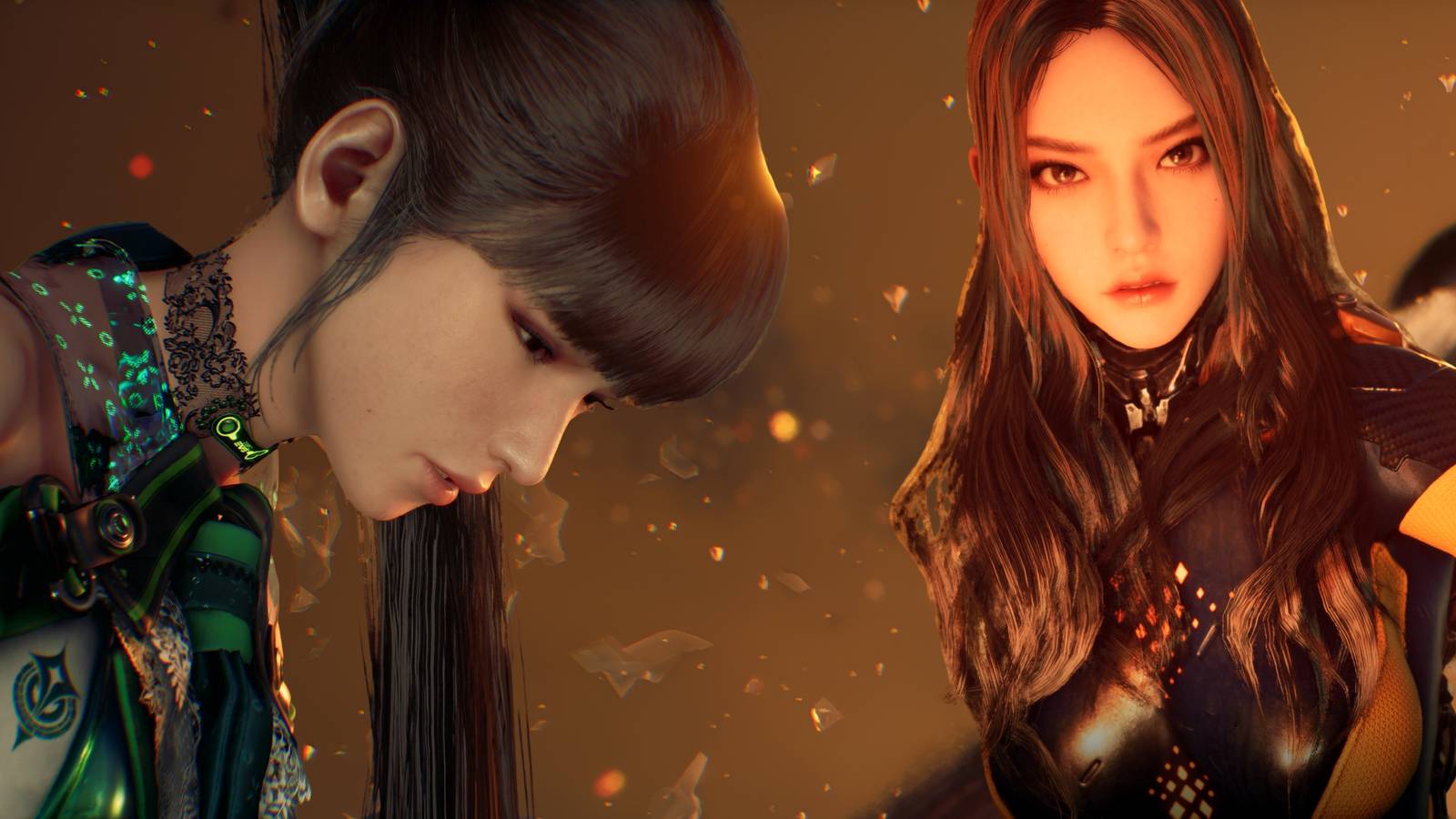 Eve and Tachy from Stellar Blade.