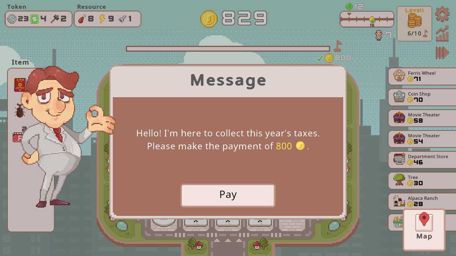 SuperTaxCity taxes due for the next round
