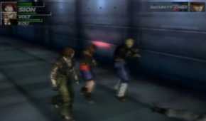 A screenshot of gameplay from The Bouncer