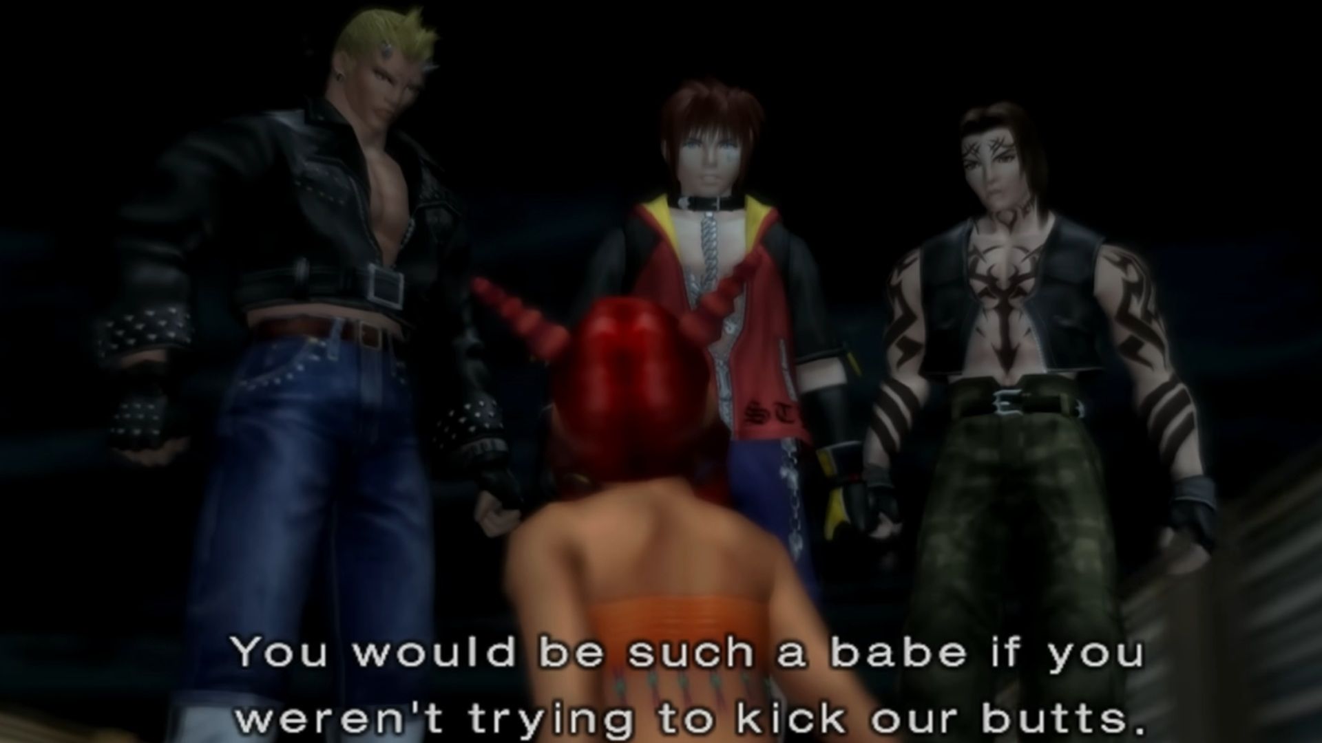 A screenshot of gameplay from The Bouncer