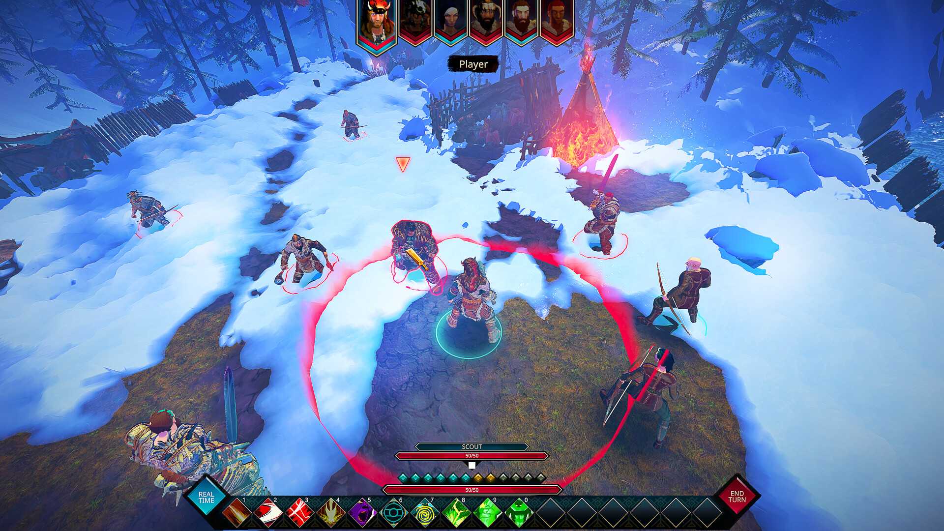 A screenshot of gameplay from The Way of Wrath