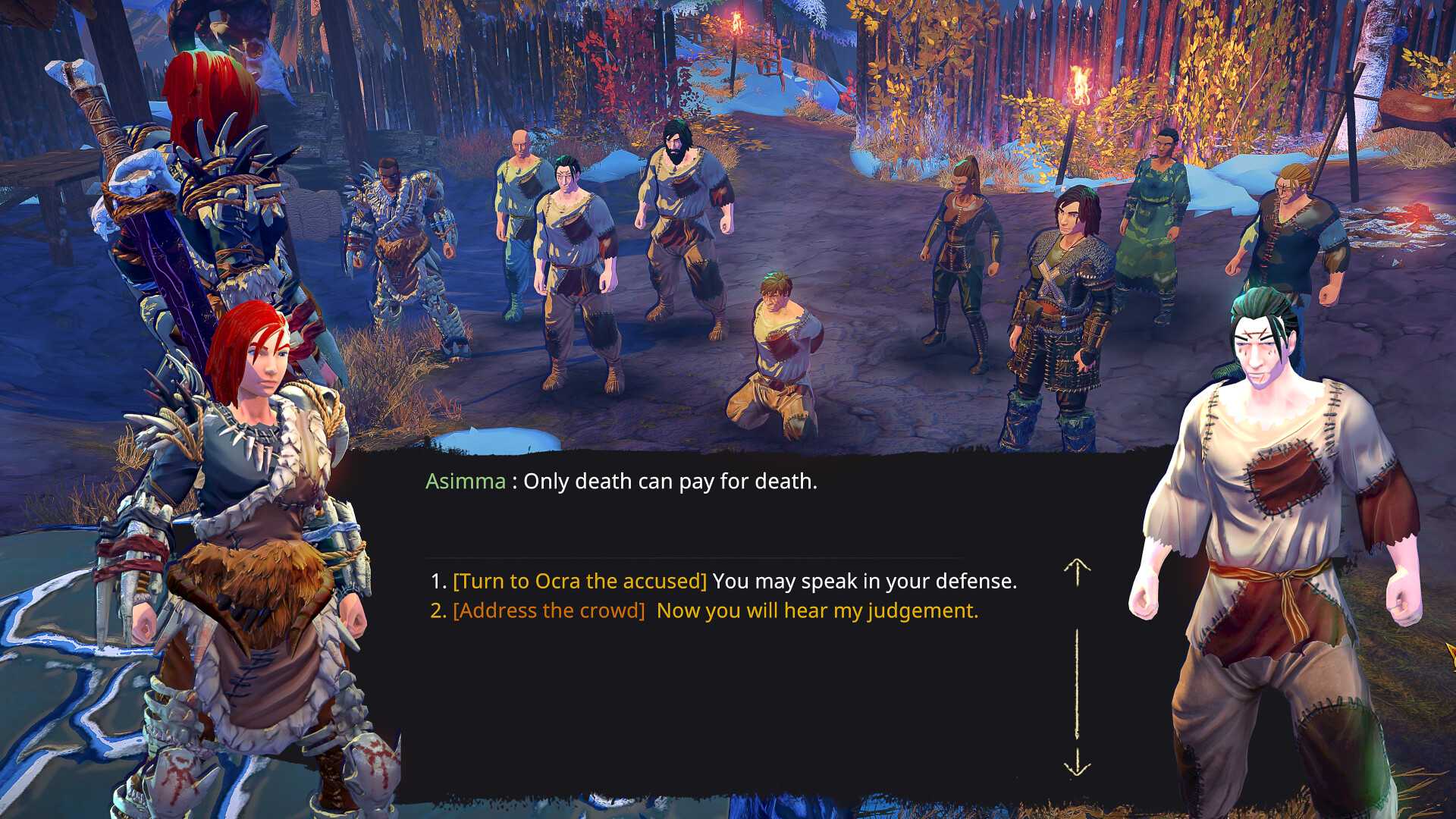A screenshot of gameplay from The Way of Wrath