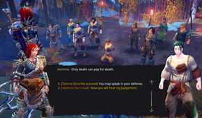 A screenshot of gameplay from The Way of Wrath
