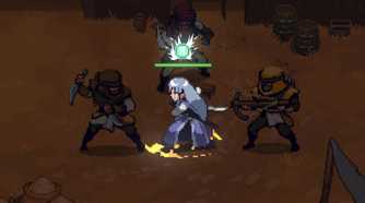 A screenshot of gameplay from The White Raven