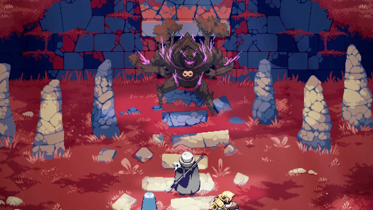 A screenshot of gameplay from The White Raven