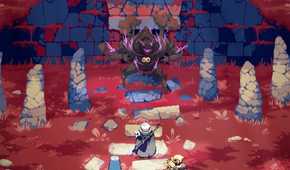A screenshot of gameplay from The White Raven
