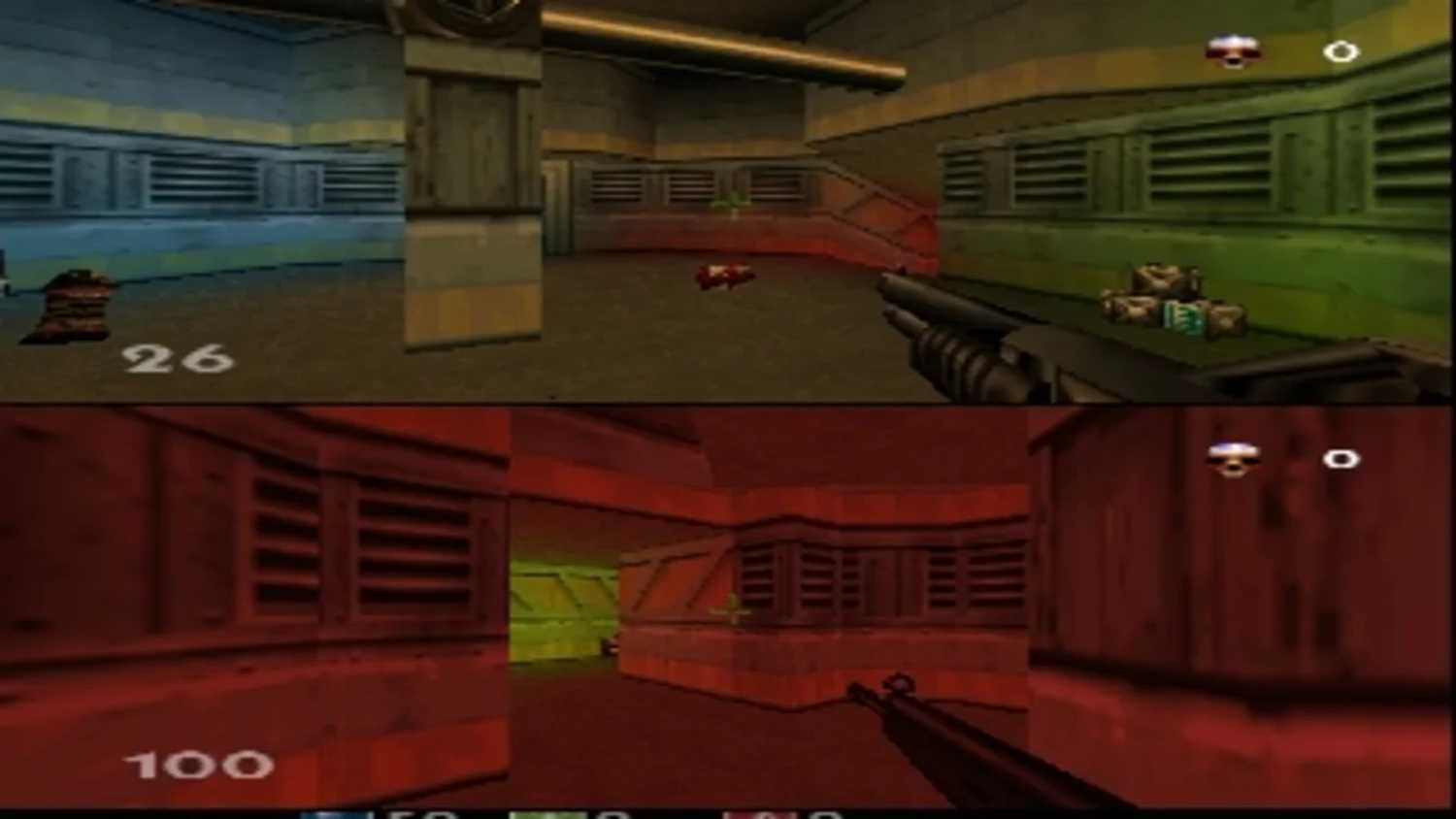 A screenshot of gameplay from Turok Rage Wars
