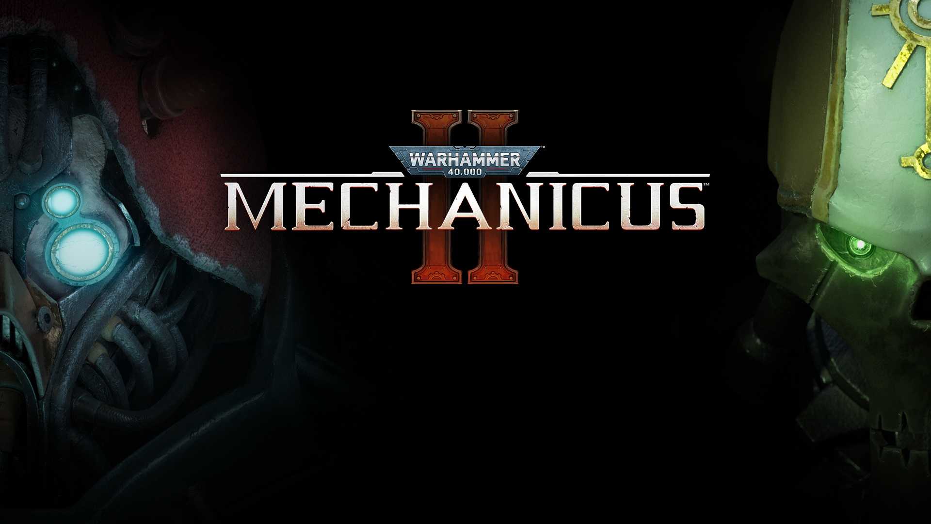 Key art title from Warhammer 40,000: Mechanicus 2