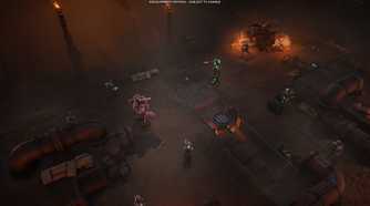 A screenshot of gameplay from Warhammer 40,000: Mechanicus 2