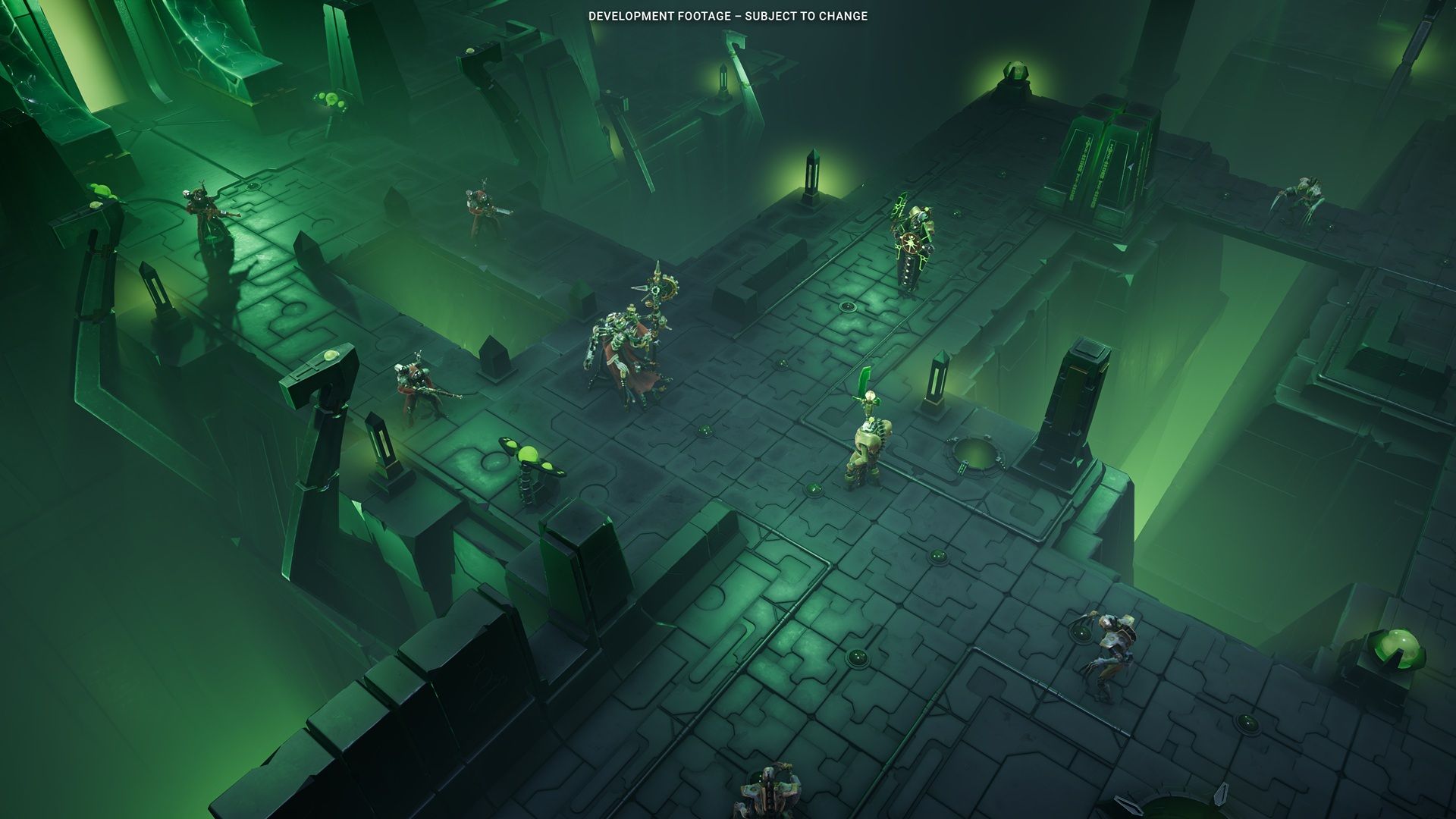 A screenshot of gameplay from Warhammer 40,000: Mechanicus 2