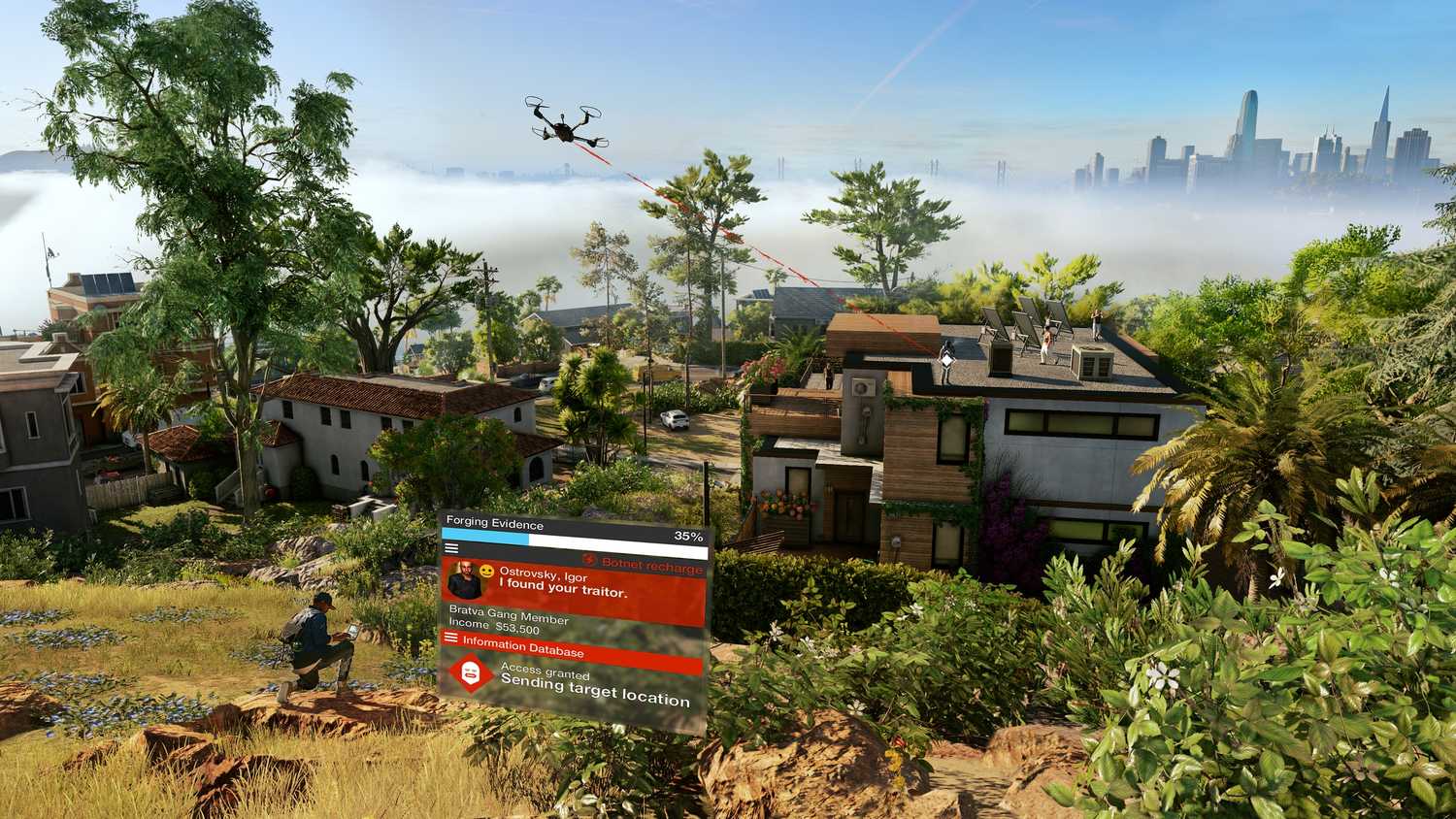 A screenshot from the game Watch Dogs 2.