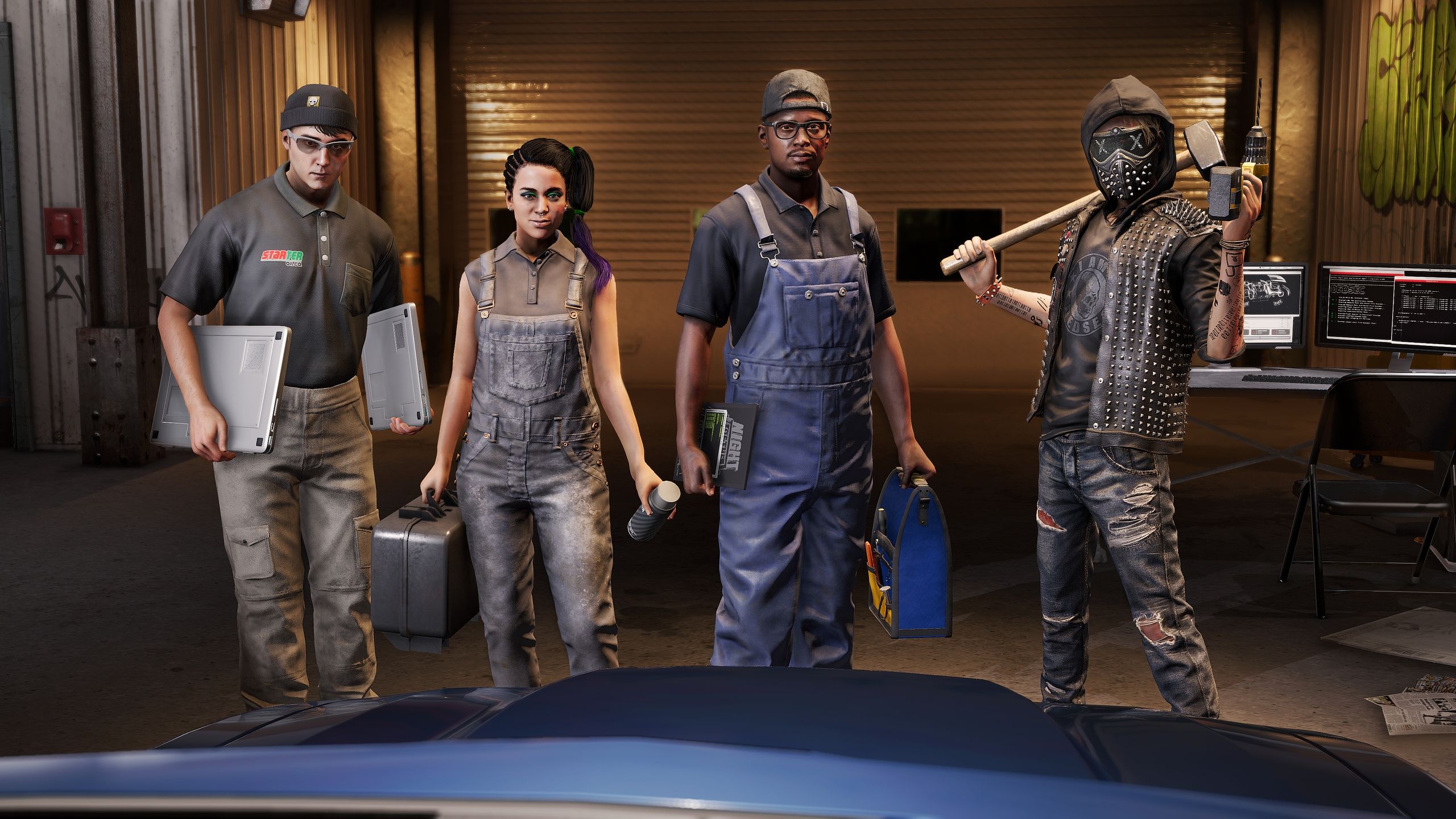 A screenshot from the game Watch Dogs 2.