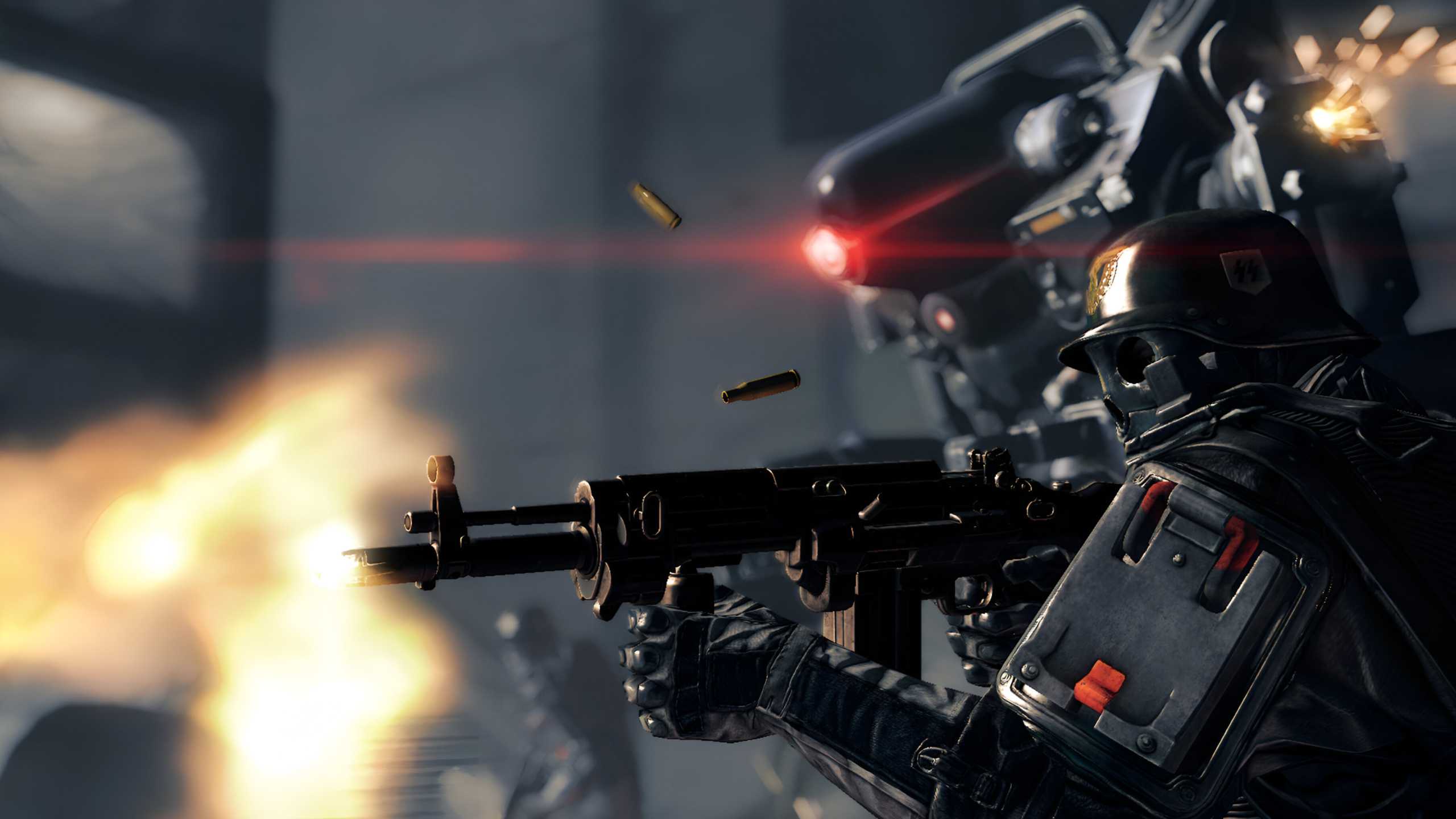 A Nazi soldier in Wolfenstein: The New Order (2014).