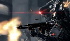 A Nazi soldier in Wolfenstein: The New Order (2014).